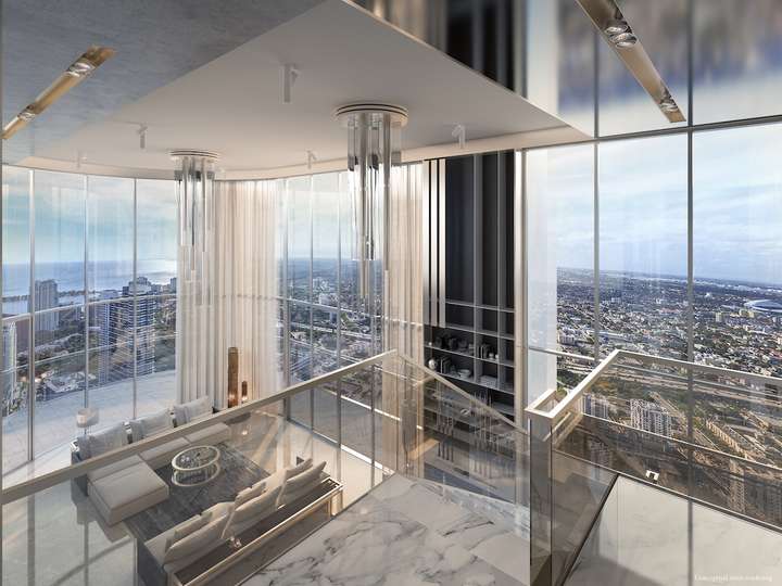 Brickell Flatiron Upper Penthouse