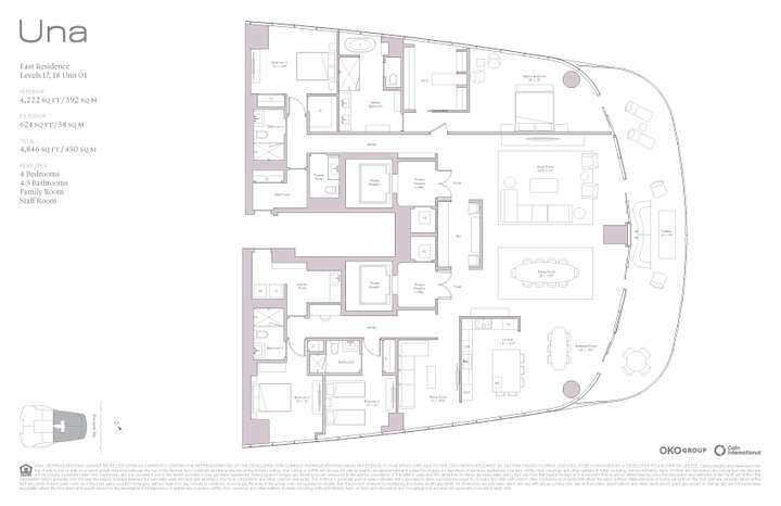 Una Residences 01 East Residence Levels 17-18