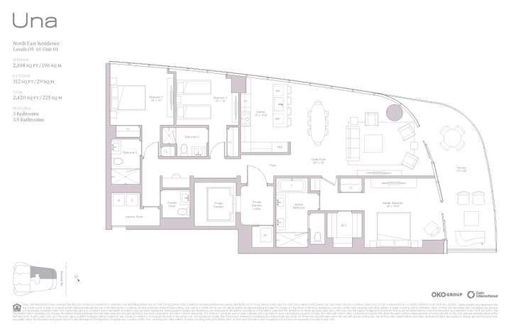 Una Residences 01 NE Residence Level 05-16