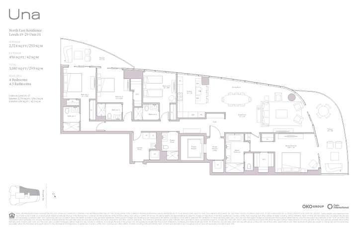 Una Residences 01 NE Residence Levels 19-37