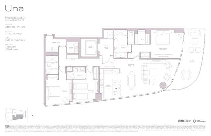 Una Residences 02 SE Residence Levels 05-16