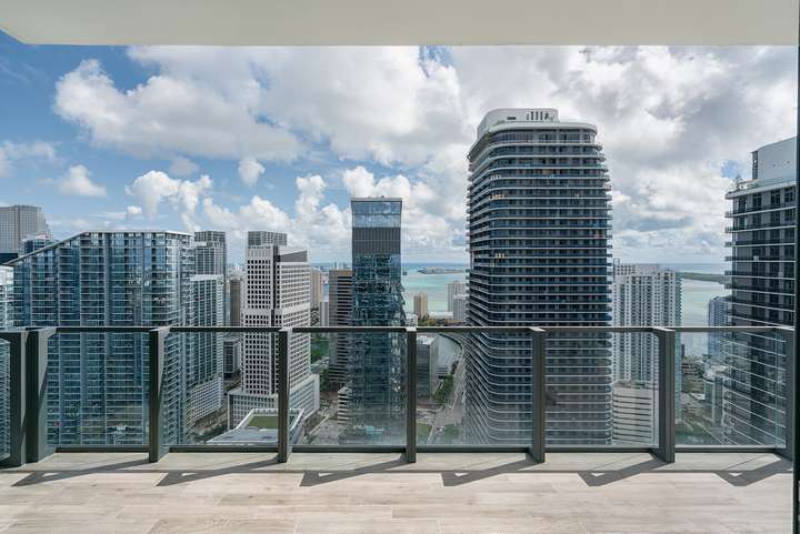 Rise BCC Brickell Miami Florida Penthouse East View